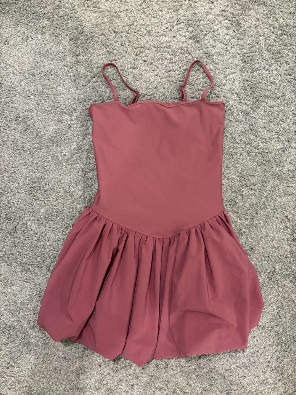 Abercrombie & Fitch Dusty Rose Spaghetti Strap Dress